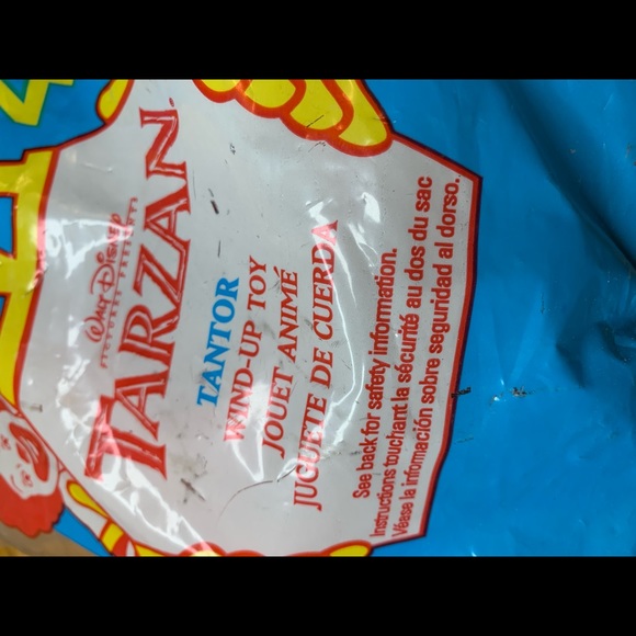 VINTAGE MACDONALDS TARZAN TANTOR KIDS MEAL TOY BRAND NEW COLLECTORS ITEM TOY - Picture 4 of 4